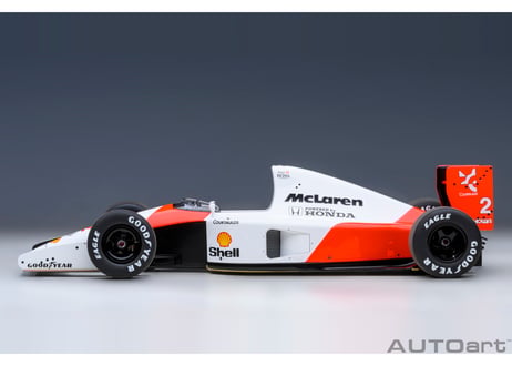 AUTOart 1/18　マクラーレン ホンダ MP4/6 日本GP 1991年 #2 （ゲルハルト・ベルガー） ※マクラーレンロゴ入り　89151