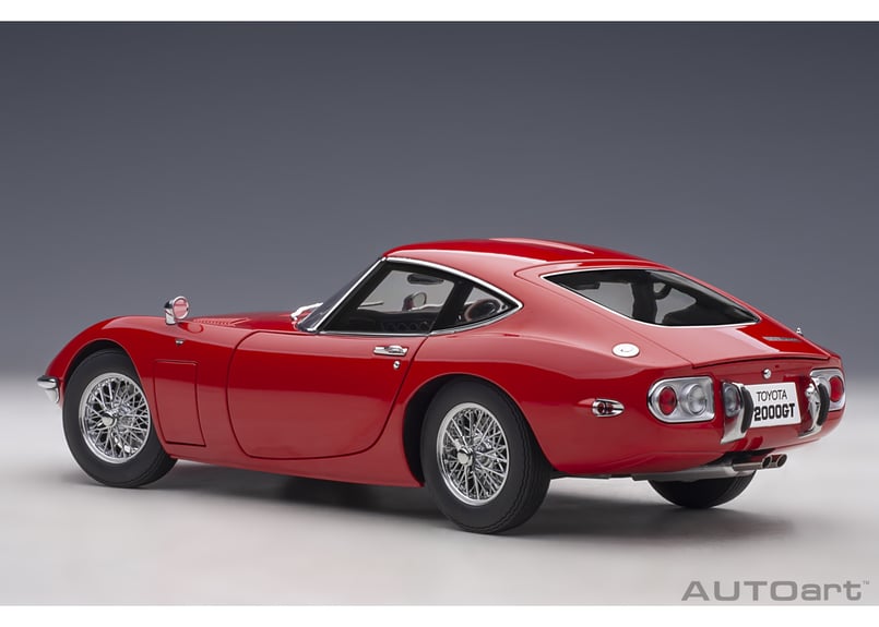 1/18 トヨタ 2000GT ワイヤースポークホイール バージョン (レッド