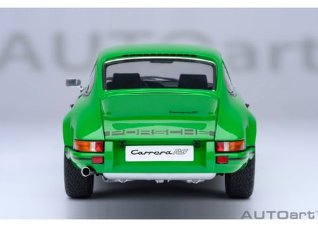 AUTOart 1/18　ポルシェ 911 カレラ 2.7 RS （バイパー グリーン／ブラック・ストライプ）　78034