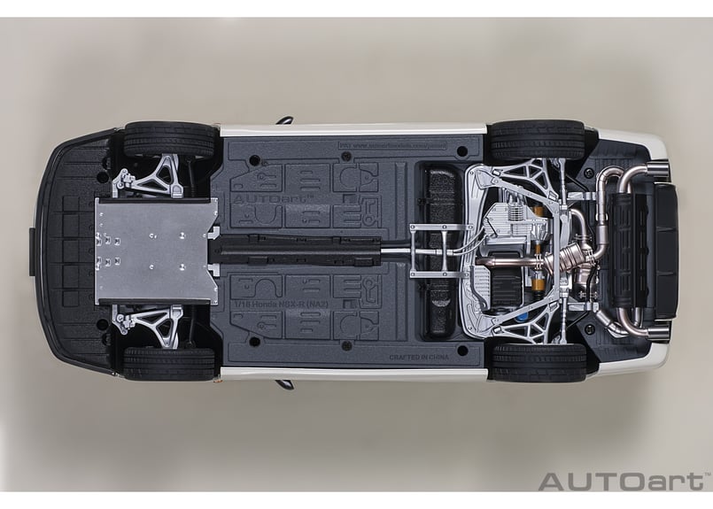 AUTOart 1/18 ホンダ NSX-R （NA2）（チャンピオンシップホワイト） 732