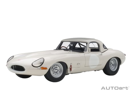 AUTOart 1/18　ジャガー ライトウェイト Eタイプ （ホワイト）　73649