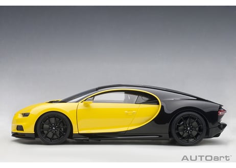 AUTOart 1/18　ブガッティ シロン 2017 （イエロー／ブラック）　70994