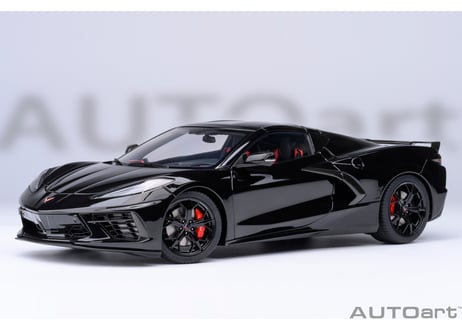 AUTOart 1/18　シボレー コルベット （C8） スティングレイ Z51 （ブラック）　71280