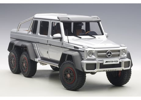 AUTOart 1/18　メルセデス ベンツ G63 AMG 6x6 （シルバー）　76301