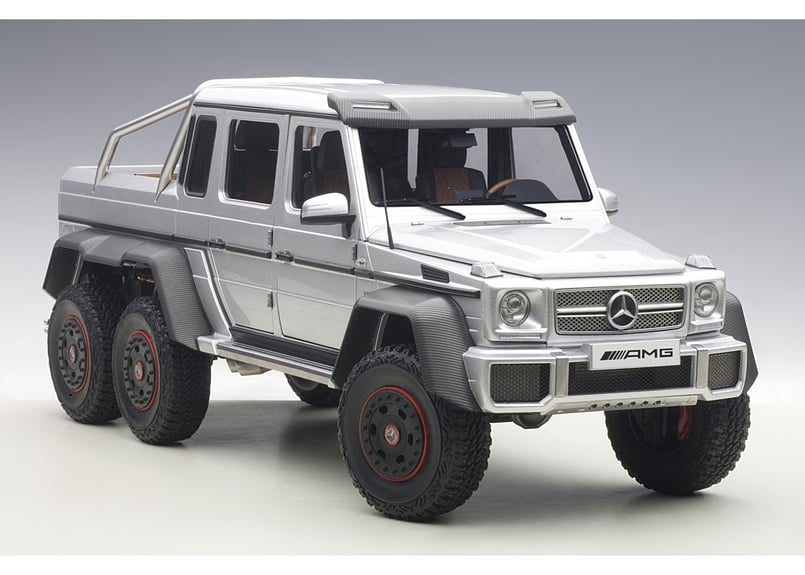 AUTOart 1/18 メルセデス ベンツ G63 AMG 6x6 （シルバー） 76301...