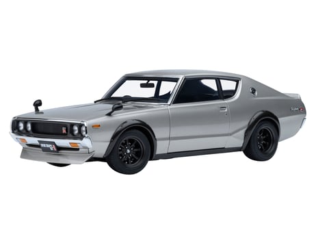 AUTOart 1/18　日産 スカイライン 2000GT-R （KPGC110） チューンド・バージョン （シルバー）　77466
