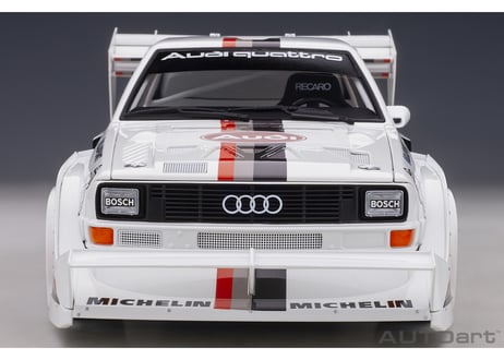 AUTOart 1/18　アウディ スポーツクワトロ S1 1987 #1 （パイクスピーク優勝／ヴァルター・ロール）　88700