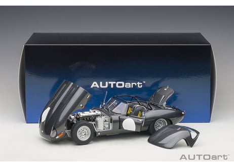 AUTOart 1/18　ジャガー ライトウェイト Eタイプ （ダーク・グレー）　73647