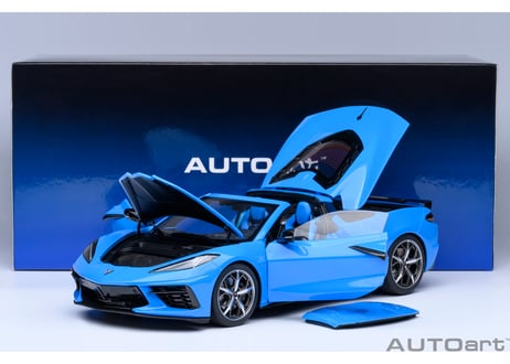AUTOart 1/18　シボレー コルベット （C8） スティングレイ Z51 （ブルー）　71281