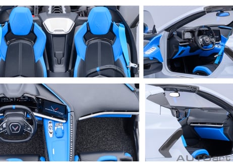 AUTOart 1/18　シボレー コルベット （C8） スティングレイ Z51 （グレー・メタリック）　71284