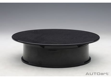 AUTOart　ロータリー ディスプレイ スタンド ・ スモール 直径20cm （ブラック）　98017