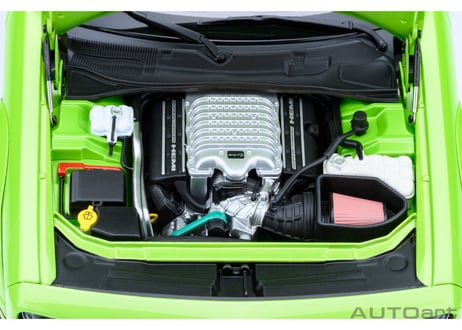 AUTOart 1/18　ダッジ チャレンジャー SRT スーパー ストック 2023 （メタリック・ライムグリーン ＜SUBLIME＞）　71769