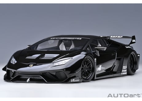 AUTOart 1/18　 リバティーウォーク LB‐シルエット ワークス ランボルギーニ ウラカン GT （ブラック）　79129