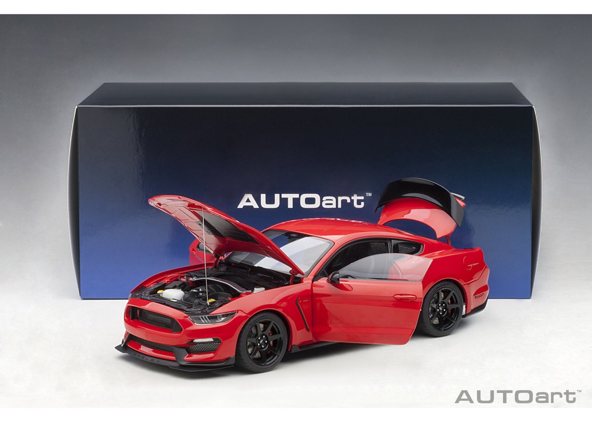 AUTOart 1/18 フォード シェルビー GT350R （レッド） 72935 | AU...