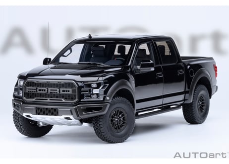 AUTOart 1/18　フォード F-150 ラプター スーパークルー 2019 （メタリック・ブラック）　72947