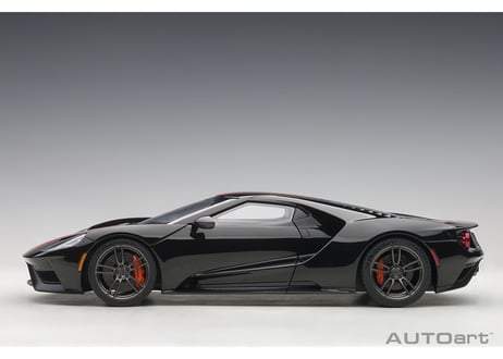 AUTOart 1/18　フォード GT 2017 （ブラック／オレンジ・ストライプ）　72945
