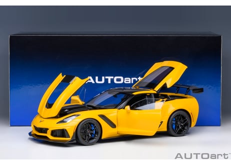 AUTOart 1/18　シボレー コルベット （C7） ZR1 （イエロー）　71278