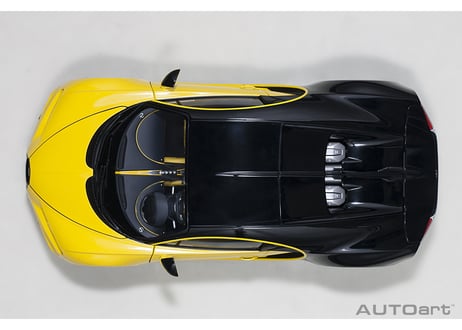 AUTOart 1/18　ブガッティ シロン 2017 （イエロー／ブラック）　70994