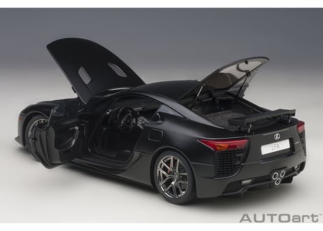 AUTOart 1/18　レクサス LFA （マット・ブラック）　78852