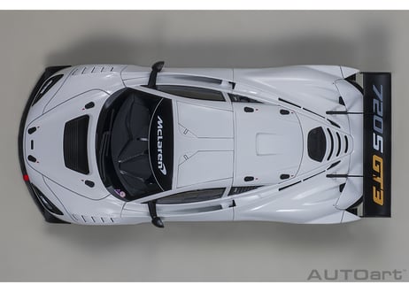 AUTOart 1/18　マクラーレン 720S GT3 （ホワイト）＊開閉無し　81940