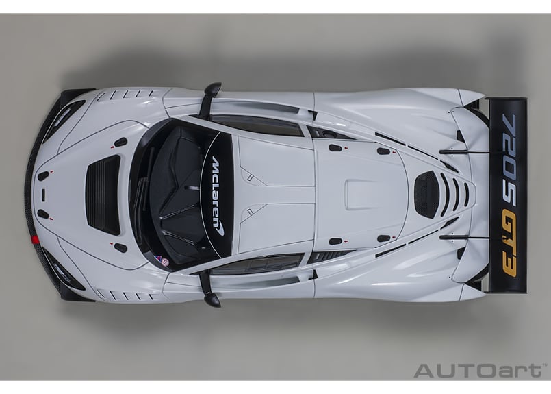 AUTOart 1/18 マクラーレン 720S GT3 (ホワイト)*開閉無し AUTOart 1/18 マクラーレン 720S GT3 (ホワイト)*開閉無し