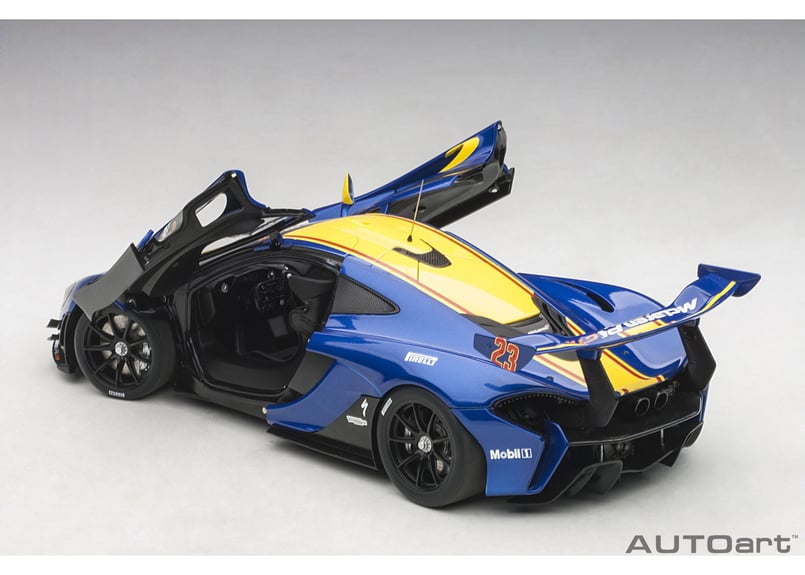 AUTOart 1/18 マクラーレン P1 GTR (ブルー/イエロー) 81542 AUTOart 1/18 マクラーレン P1 GTR (ブルー/イエロー) 81542
