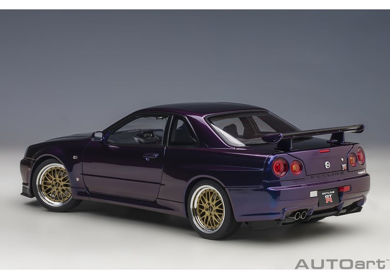 AUTOart 1/18 日産 スカイライン GT-R (R34) Vスペック II