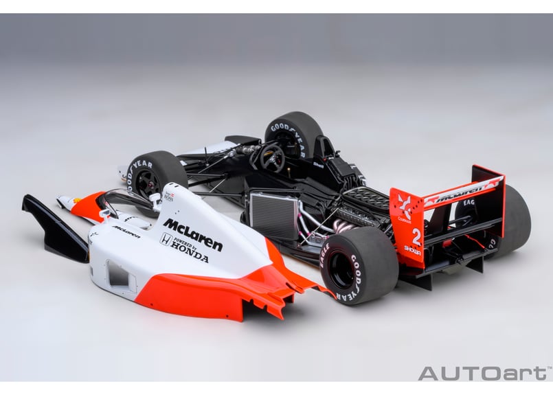 AUTOart 1/18 マクラーレン ホンダ MP4/6 日本GP 1991年 #2 （ゲル...