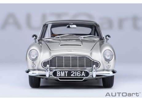 AUTOart 1/18　アストンマーチン DB5 「007／ゴールドフィンガー」 ボンドカー　70296