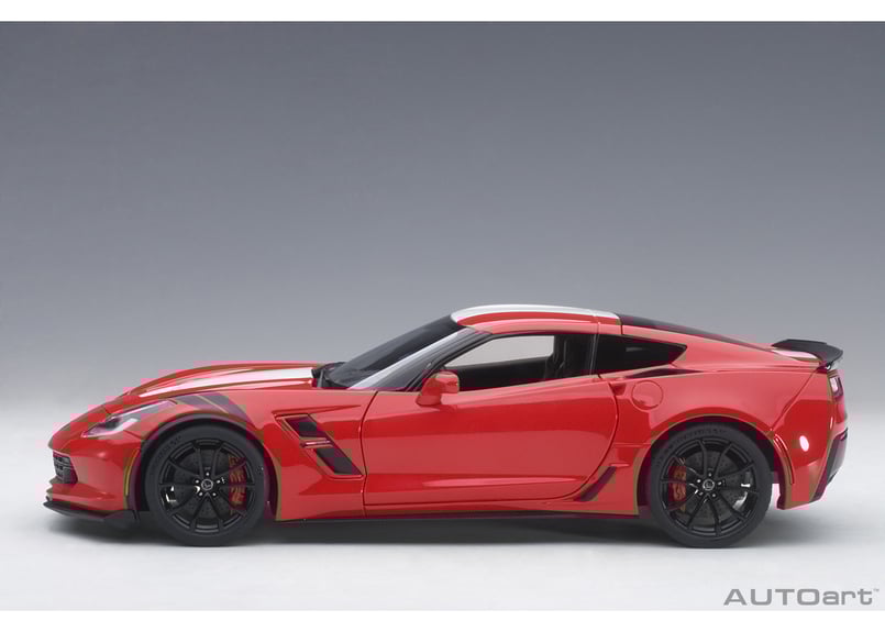 AUTOart 1/18 シボレー コルベット (C7) グランスポーツ (レッド AUTOart 1/18 シボレー コルベット (C7) グランスポーツ (レッド