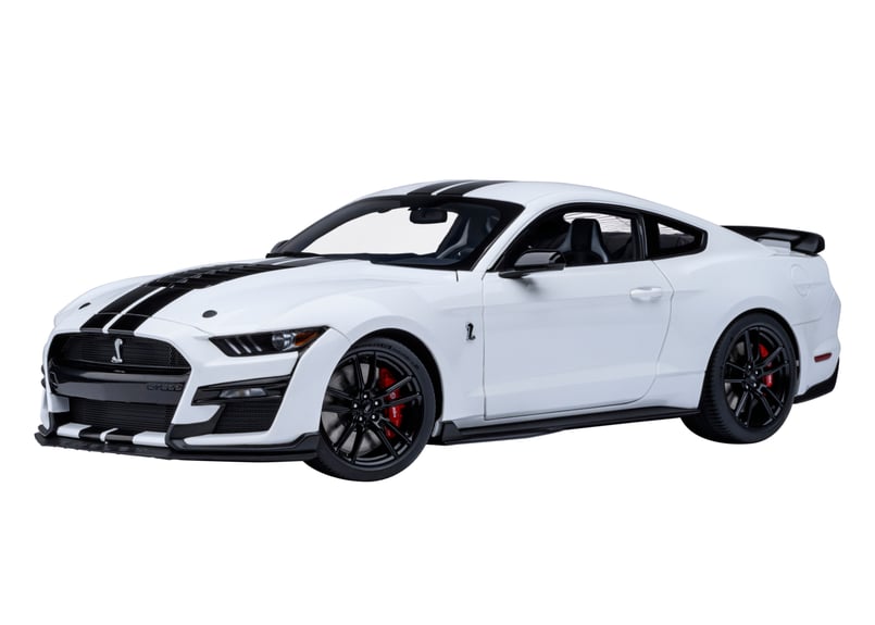 【車体のみ】オートアート 1/18 フォード・マスタングGT ミニカー AUTOart 1/18 フォード マスタング シェルビー GT500 （ホワイト