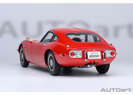 AUTOart 1/18　トヨタ 2000GT 1967 （レッド）　79547