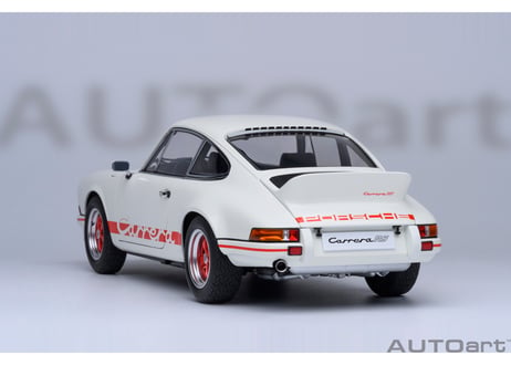 AUTOart 1/18　ポルシェ 911 カレラ 2.7 RS （グランプリホワイト／レッド・ストライプ）　78030