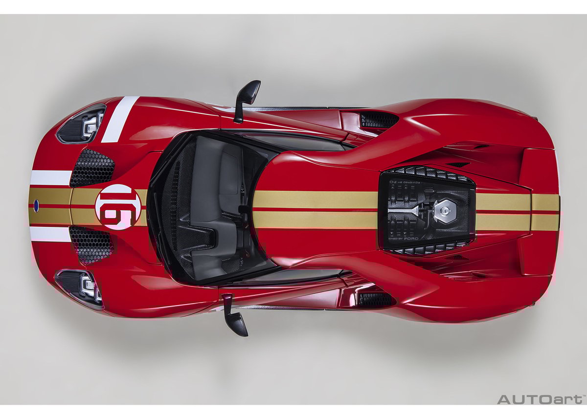 AUTOart 1/18 フォード GT アラン・マン ヘリテージ AUTOart 1/18 フォード GT アラン・マン ヘリテージ