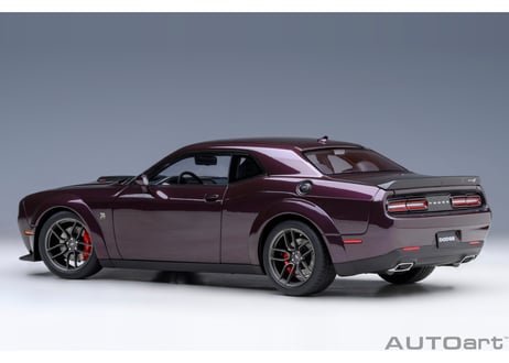AUTOart 1/18　ダッジ チャレンジャー R/T スキャットパック ワイドボディ 2022 （HELLRAISIN / メタリック・パープル）　71771