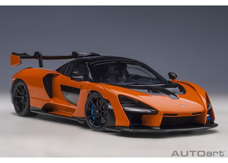 AUTOart 1/18　マクラーレン セナ （オレンジ）　76078