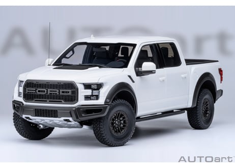 AUTOart 1/18　フォード F-150 ラプター スーパークルー 2019 （ホワイト）　72946