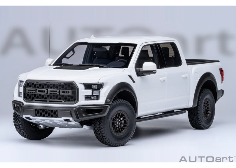 AUTOart 1/18 フォード F-150 ラプター スーパークルー 2019 （ホワイト