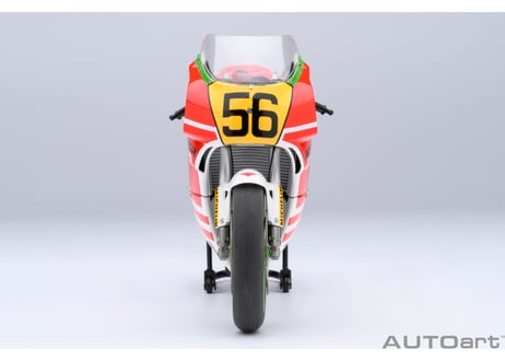 AUTOart 1/12　ホンダ NSR500 WGP500 #56 「バリバリ伝説」 （「巨摩 郡」 ヘルメット付属）　12566