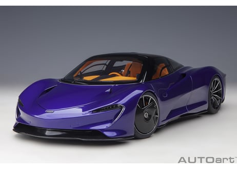 AUTOart 1/18　 マクラーレン スピードテール （メタリック・パープル）　76089