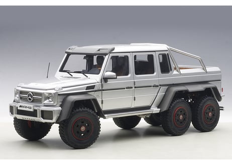 AUTOart 1/18　メルセデス ベンツ G63 AMG 6x6 （シルバー）　76301