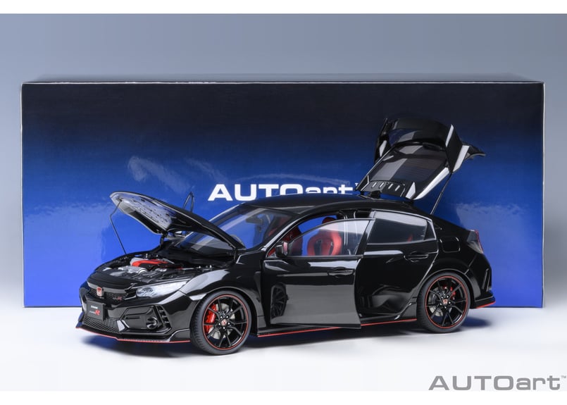 AUTOart 1/18 ホンダ シビック タイプR （FK8） 2021 （クリスタル ...