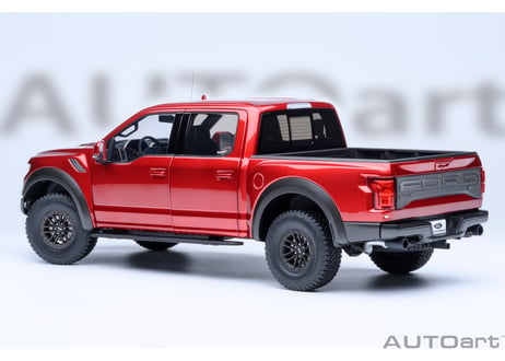 AUTOart 1/18　フォード F-150 ラプター スーパークルー 2019 （メタリック・レッド）　72948