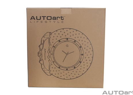 AUTOart ブレーキディスク クロック  8-POT（レッドキャリパー）　41001