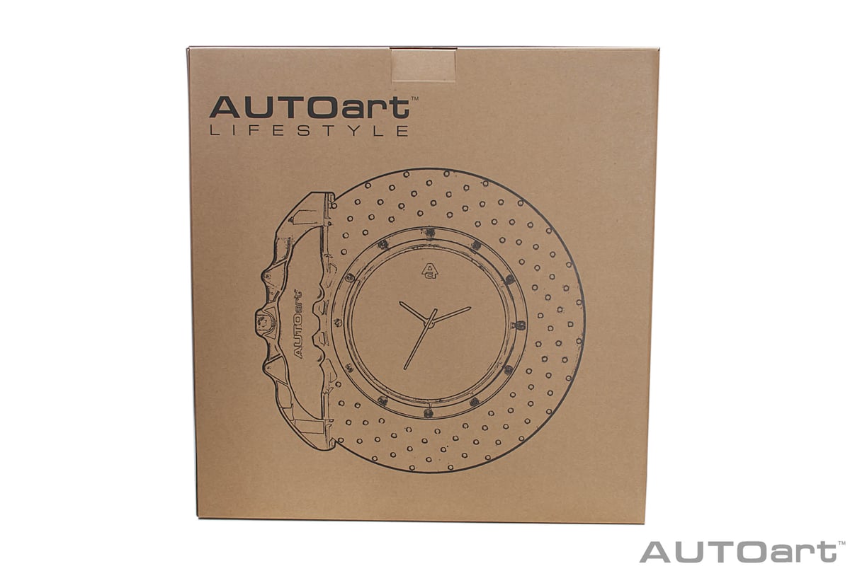 AUTOart ブレーキディスク クロック 8-POT(レッドキャリパー AUTOart ブレーキディスク クロック 8-POT(レッドキャリパー