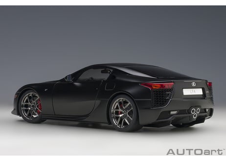 AUTOart 1/18　レクサス LFA （マット・ブラック）　78852