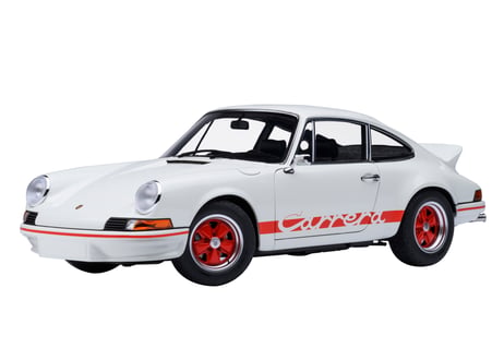 AUTOart 1/18　ポルシェ 911 カレラ 2.7 RS （グランプリホワイト／レッド・ストライプ）　78030