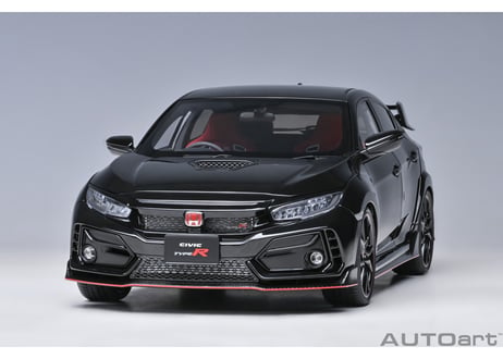 AUTOart 1/18　ホンダ シビック タイプR （FK8） 2021 （クリスタルブラック・パール）　73222