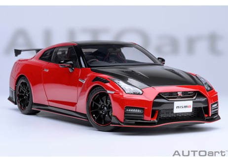 AUTOart 1/18　日産 GT-R （R35） ニスモ スペシャルエディション （バイブラントレッド）　77502