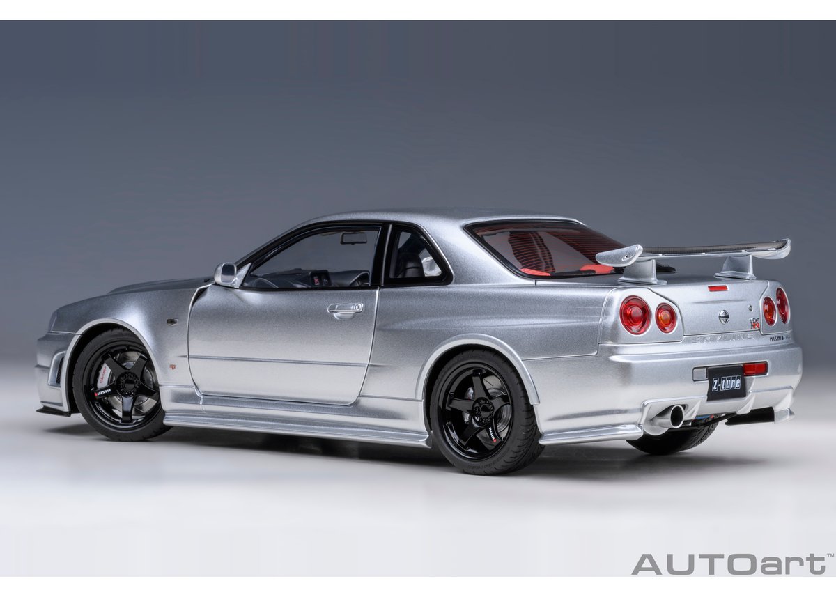 AUTOart 1/18 ニスモ R34 GT-R Z-tune （Z-tune シルバー）